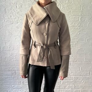 RK Versatile Leather Sleeve Jacket